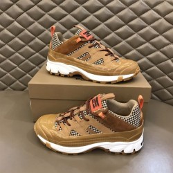 BURBERRY ARTHUR SNEAKERS IN BROWN- BBR005 UK