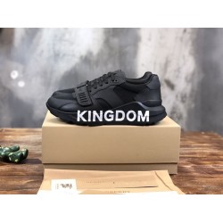 BURBERRY BLACK KINGDOM PRINT SNEAKERS – BBR030 UK