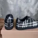 replica BURBERRY CHECK AND LEATHER SNEAKERS – BBR073 UK