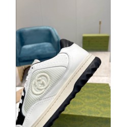 Gucci Off White Black Leather Trainers Gucci Off White Black Leather Trainers