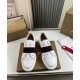 Pair of Christian Louboutin Adolescenza White Leather Trainers front view