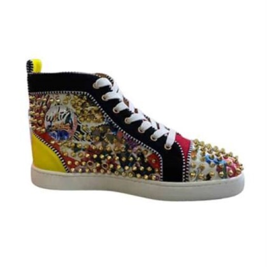 Replica Christian Louboutin 9438 CLCLS014 Buddha Luxury Replica Christian Louboutin Trainers High Top – Cls014 Uk - 9438 - Buddha Luxury