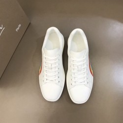 Christian Louboutin White Rainbow Graphic Low Top Trainers Christian Louboutin White Rainbow Graphic Low Top Trainers