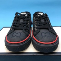 Gucci Off The Grid Black Monogram Low Top Trainers