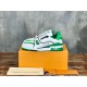 Replica L 8913 LLVS-204 Buddha Luxury Replica L Trainer White Green Low Sneaker – Lvs204 Uk - 8913 - Buddha Luxury