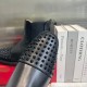 Spiked toe cap detail of Christian Louboutin Men's Chelsea Boots