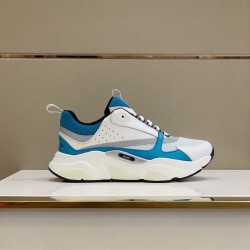 Dior Light Blue And White Chunky Trainers