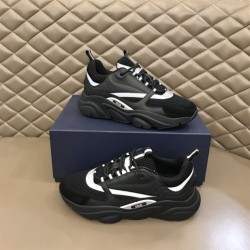 Dior Technical Mesh And Leather Black Trainers Dior Technical Mesh And Leather Black Trainers