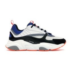 Dior White Chunky Mesh Low Top Trainers