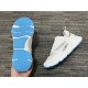 Dior B22 Blue Sole Tread Detail in off-white and blue Dior B22 bright blue textured rubber outsole tread pattern in off-white and blue