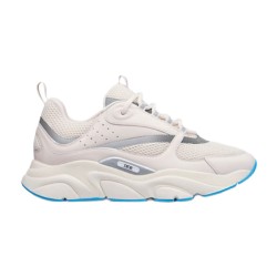 Dior Off White Blue Chunky Sole Trainers