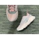 Dior B22 Pink Trainer Toe Box Detail in pink and white Dior B22 Pink Trainer showing toe box mesh and side profile overlay in pink and white