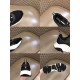 Dior B22 Black Trainer Detail Overview Grid in black and white Composite photo displaying close-up details, rear heel view and outsole of the Dior B22 black trainer in black and white