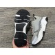 Dior B22 Grey Trainer Outsole Sole View in grey and white Underside view showing black textured outsole and CD emblem on Dior B22 trainer in grey and white