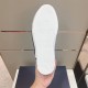Dior B23 High-Top Trainer Monogram Canvas White Blue Outsole Underneath view of the white tread sole of Dior B23 High-Top Trainer Monogram Canvas White Blue