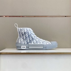 Dior Oblique Pattern High Top Trainers Grey Grey Dior Oblique Pattern High Top Trainers Grey Grey