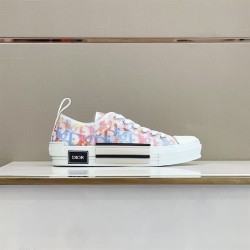 Dior Low-Top Multicolour Patterned Canvas Trainers