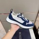 Replica Dior 9265 DDO063 Buddha Luxury Replica Dior Trainers B25 Runner Navy Oblique Suede – Do063 Uk - 9265 - Buddha Luxury