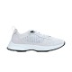 Dior B25 Runner Monogram Low Top White Trainers Profile View Side profile view of Dior B25 Runner Monogram Low Top White Trainers with suede overlays