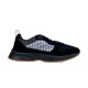 Dior B25 Runner Trainers Side Profile View in black Dior B25 Runner Trainers in black suede and monogram canvas profile view