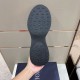 Dior B25 Runner Outsole View in black and white Black rubber studded outsole view of Dior B25 Runner trainer in black and white