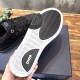 Underside sole design of Dior B27 Low-Top Trainers In Black Leather