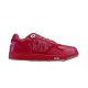 Dior B27 Red Trainer Side View Dior B27 low-top trainer in red side profile view