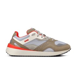 Dior Grey And Red Low Top Trainers