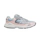 Dior B30 trainer in grey mesh and light pink view from the lateral side