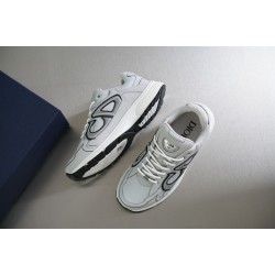 Dior Grey Mesh And Technical Fabric Trainers Grey Dior Grey Mesh And Technical Fabric Trainers Grey