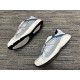 Dior B30 Light Blue Mesh Trainer Outsole View Dior B30 light blue trainers displaying upper and outsole tread