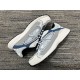 Dior B30 Light Blue Mesh Trainer Overlay Detail Dior B30 light blue trainers showing side panel overlay detail