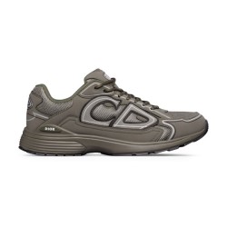Dior Olive Mesh And Technical Fabric Trainers
