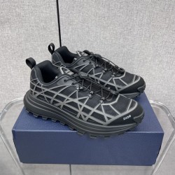 Dior Runner Low Top Black Mesh Trainers Dior Runner Low Top Black Mesh Trainers