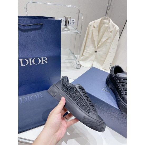 Replica Dior Trainers B33  Black Smooth Calfskin And Dior Oblique Raised Embroidery – Do132 Uk - 9235 - Buddha Luxury