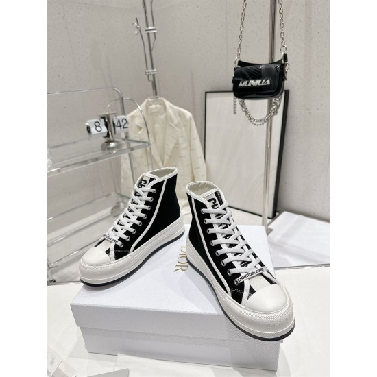 Replica Dior Trainers Walk’n’dior High-Top Platform  – Do117 Uk - 8263 - Buddha Luxury
