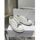 Pair of Dior Walk'n'dior White Cotton Canvas Trainers Pair of Dior Walk'n'dior white cotton canvas trainers on display box