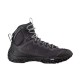 Dior Diorizon Hiking Boot Black Studio Side View Dior Diorizon Hiking Boot Black Technical Mesh Rubber lateral view on plain background
