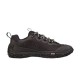 Dior Diorizon Black Trainer Studio Profile View Isolated side view of the black Dior Diorizon technical mesh hiking trainer
