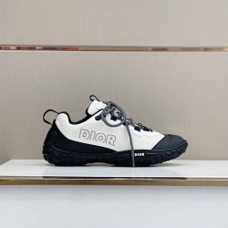 Dior Diorizon Technical Mesh And Black Rubber Hiking Trainers