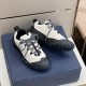 Diorizon Hiking Shoes Top Pair Angle in grey and black Top prospective pair shot of grey and black lace-up trainers