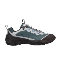 Dior Diorizon Technical Mesh Hiking Shoes Green Grey