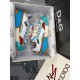 Dolce & Gabbana Trainers in Packaging Box in white and blue Dolce & Gabbana colourful chunky trainers inside branded packaging box with authenticity cards in white and blue