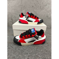 Dolce & Gabbana Dolce & Gabbana Mixed-Material Colour-Block Chunky Lace-Up Trainers Dynamic Dolce & Gabbana Dolce & Gabbana Mixed-Material Colour-Block Chunky Lace-Up Trainers Dynamic
