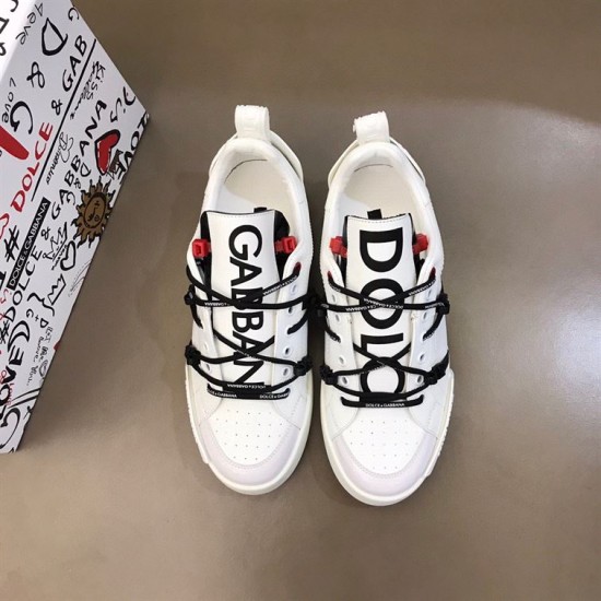 Replica Dolce & Gabbana 9446 D&GDG031 Buddha Luxury Replica Dolce Gabbana Trainers Portofino In Calfskin And Patent Leather – Dg031 Uk - 9446 - Buddha Luxury