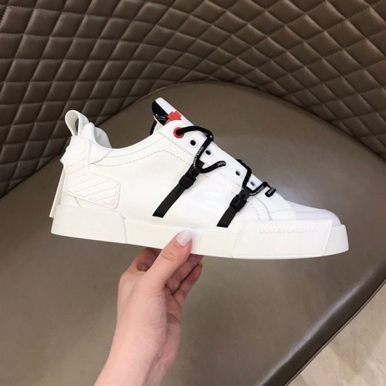 Replica Dolce & Gabbana 9446 D&GDG031 Buddha Luxury Replica Dolce Gabbana Trainers Portofino In Calfskin And Patent Leather – Dg031 Uk - 9446 - Buddha Luxury
