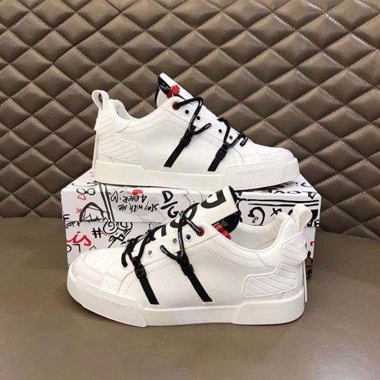 Replica Dolce & Gabbana 9446 D&GDG031 Buddha Luxury Replica Dolce Gabbana Trainers Portofino In Calfskin And Patent Leather – Dg031 Uk - 9446 - Buddha Luxury