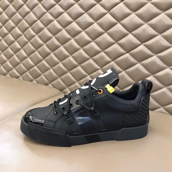 Replica Dolce & Gabbana 9073 D&GDG032 Buddha Luxury Replica Dolce Gabbana Trainers Portofino In Calfskin And Patent Leather – Dg032 Uk - 9073 - Buddha Luxury