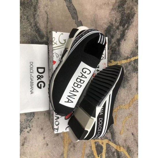 Replica Dolce & Gabbana 9128 D&GDG030 Buddha Luxury Replica Dolce Gabbana Trainers Sorrento Logo Slip On Black White – Dg030 Uk - 9128 - Buddha Luxury