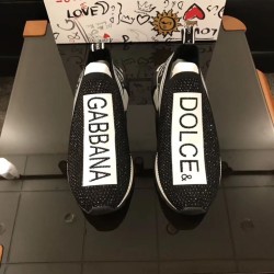 DOLCE & GABBANA SORRENTO SNEAKERS WITH CRYSTALS – DG029 UK